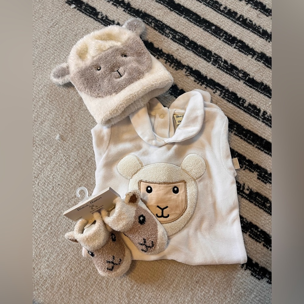Patrick Francis Gender Neutral Lamb Outfit | NWT